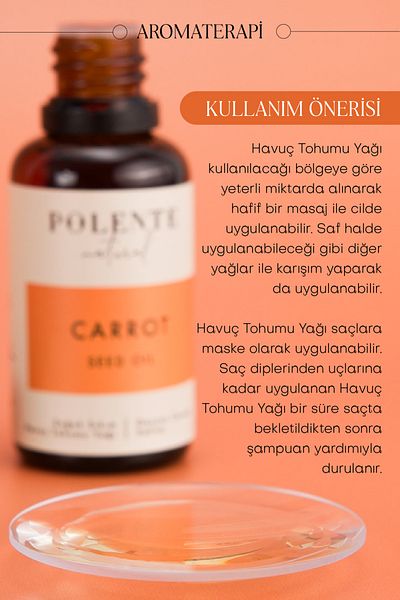 Polente Natural 30 ml Carrot Seed Oil