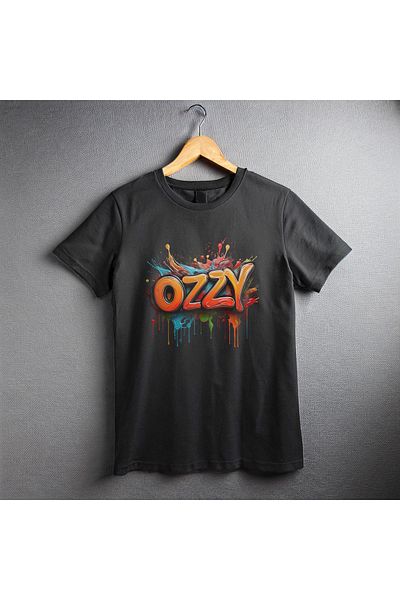 Ozzy Ψηφιακό μπλουζάκι με μοτίβο Unisex Ozzy Logo-2