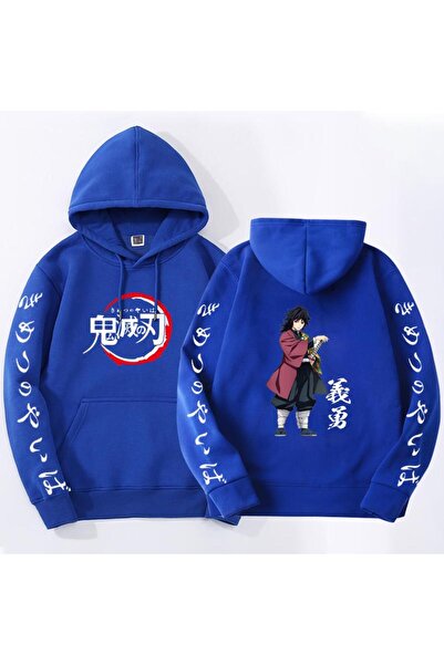 GALASHOP Demon Slayer Anime Kapşonlu Üstler