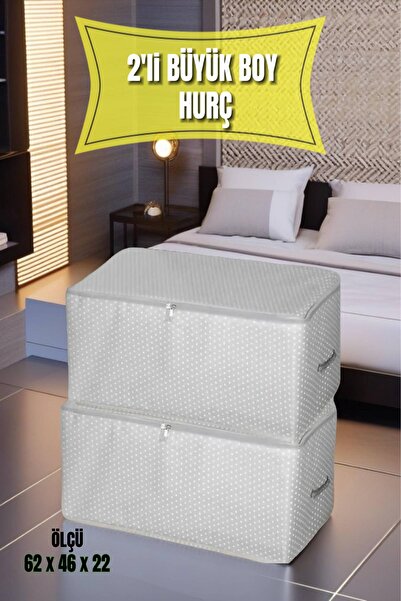 MEDUSHOP Pachet de 2 saci de dimensiuni mari sub bază 62 x 46 x 22