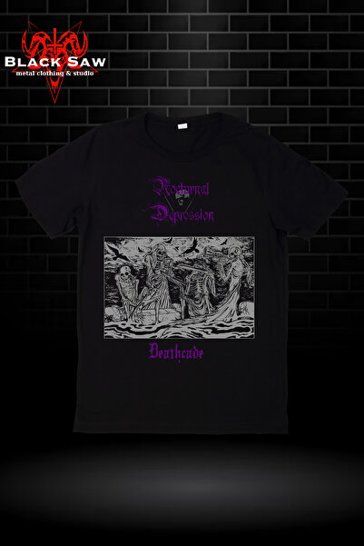 Valens Nocturnal Depression DSBM Black Metal TShirt