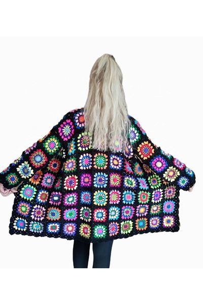 El örgüsü Yadicrochetorgu Hand knitted Cardigan