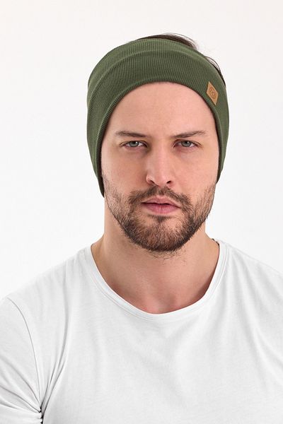 Butikgiz Men's Ultra-Light Cotton Camisole - Anti-Slip and Anti-Sweat Sports Hair Band Bandana Buff