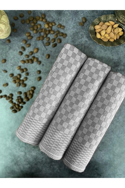 serelya 4'lü Ekose Desenli 40x60 cm , Mutfak Peçetesi Kurulama Bezi