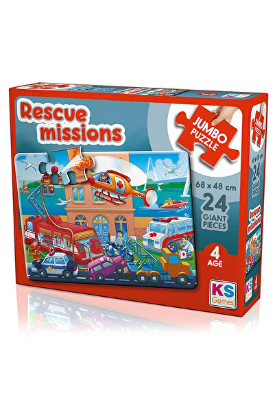 BYR Byrugzy Ks Games Rescue Missions 24 Piece Puzzle Byrnew