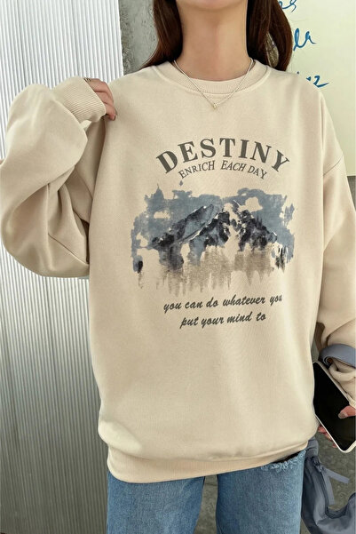 FECCY Hanorac unisex din bumbac DESTINY