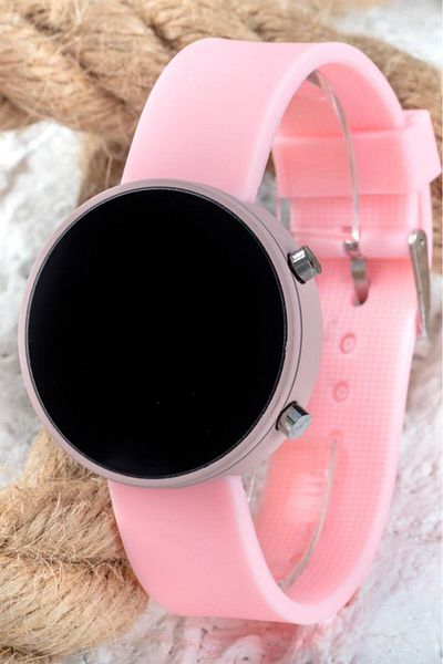 Spectrum Pink Led Watch Dust - Adult Girls Silicone Wrist Watch St- 303560