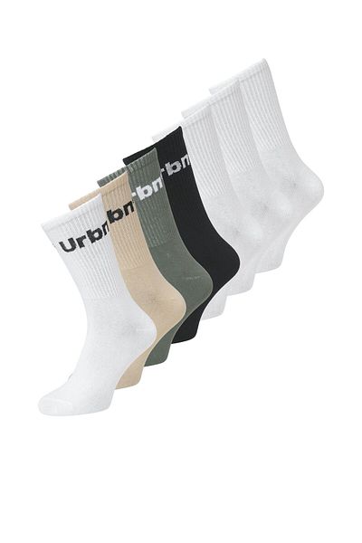 Jack & Jones Set of 7 - Ribbed Tennis Socks