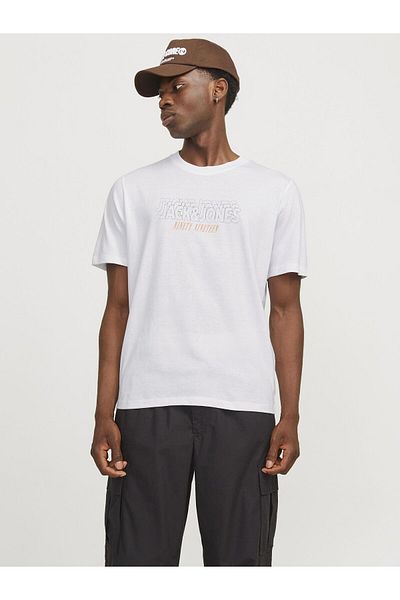 Jack & Jones T-shirt Gedruckt Rundhals T-shirt