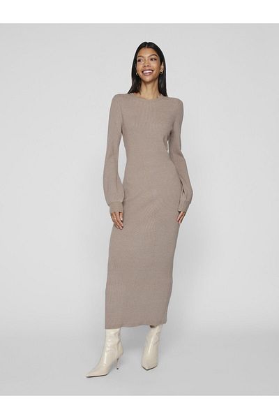 VILA Maxikleid Strick