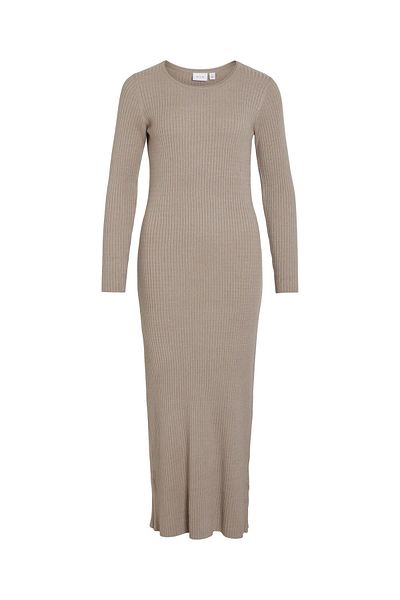 VILA Strickkleid Maxi