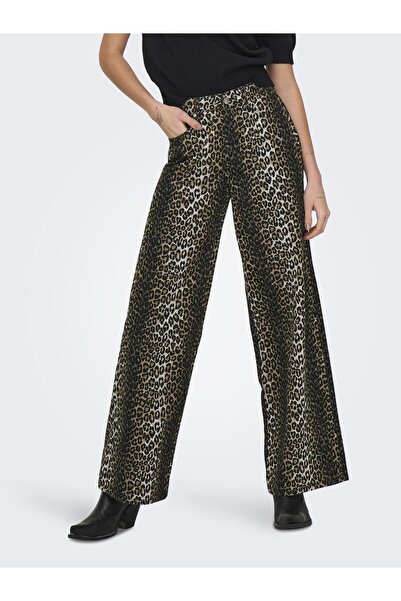 ONLY Hose ONLMADISON Hohe Taille Normal geschnitten Hose