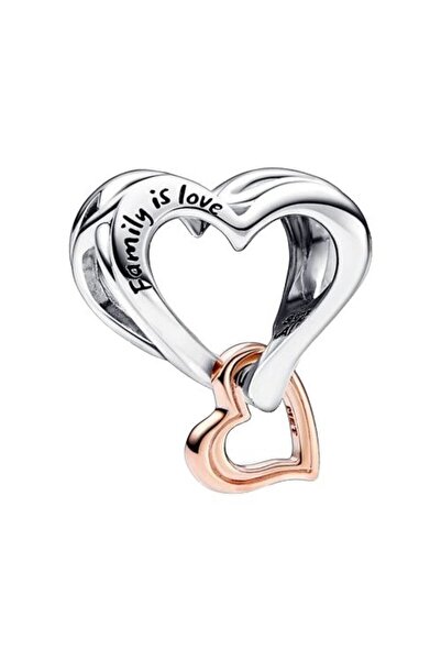 Pandora İki Renkli Kafes İşi Sonsuz Kalp Charm 782642C00