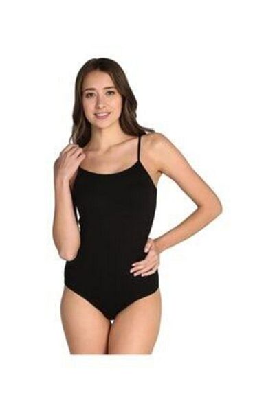 KEYAL Seher Yıldız Black Women's Rope Strap Lycra Hook Snap Fastener Body / 1 Piece