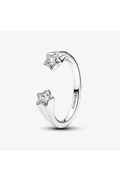Pandora Kayan Yıldızlar Açık Yüzük  193582C01-54