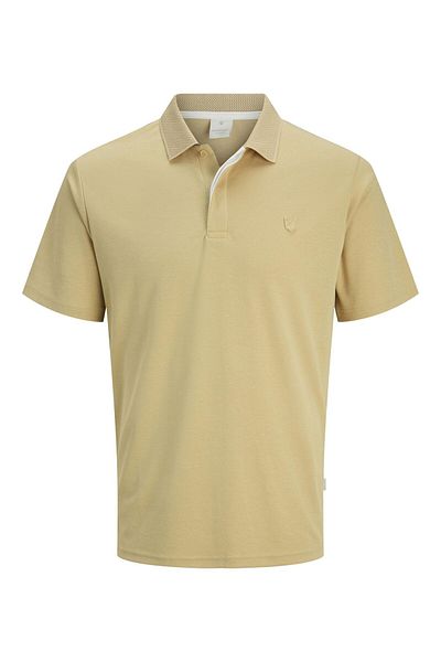 Jack & Jones Premium Poloshirt Einfarbig Hemdkragen Poloshirt