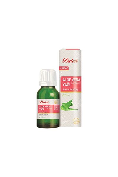 Balen Aloe Vera-Yellow Patience Oil 20 ml |   Pure and Natural Oil That Maintains the Natural Balance of the Skin 597122