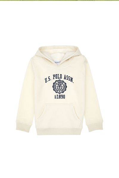 U.S. Polo Assn. Boys' Cream Sweatshirt 50290885 -Vr071