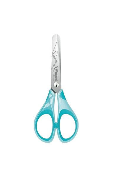 Maped 13 cm Pulse Soft Pastel Scissors (Turquoise)