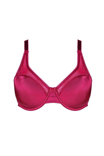 Wonna Sutien de susținere cu detaliu din tul fucsia - Sârmă - 2283