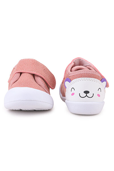 KARAMAZI Catly Velcro Baby Girl First Step Slippers Shoes
