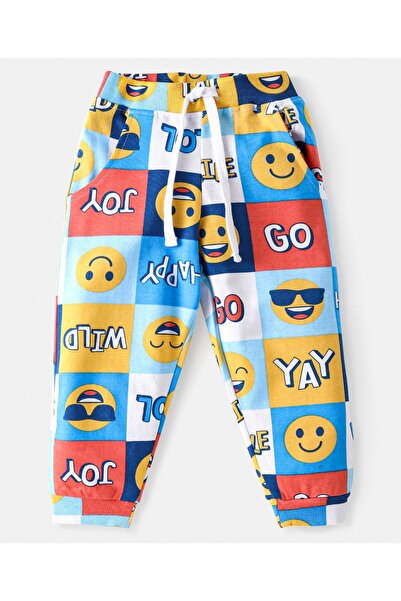 Babyhug Babyhug Terry Knit Full Sleeves Hooded T-Shirt & Pant Set with Text Print - Multicolour