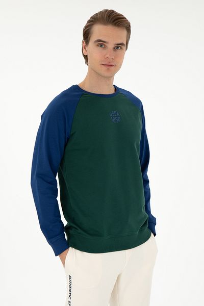 U.S. Polo Assn. Men's Dark Green Sweatshirt 50293455 -Vr079