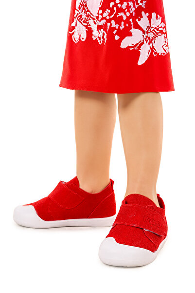 KARAMAZI Daffy Velcro Baby Girl First Step Slippers Shoes