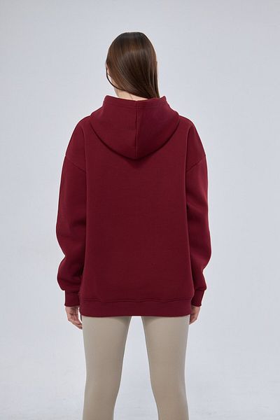 Moda Işık Унисекс суичър с качулка и щампа на свинска мас - 100% памук