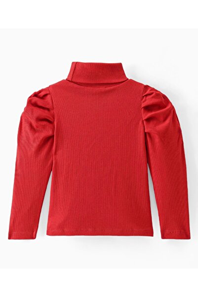 Ollington St. Ollington St.Cotton Rib Full Sleeves Turtle Neck Top & Text Printed Joggers Set  - Multicolor