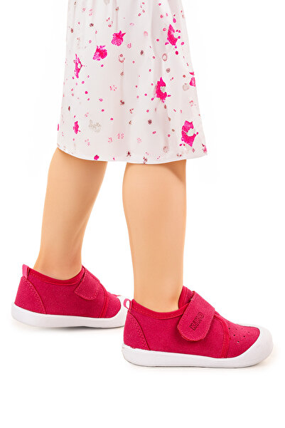 Kiko Kids Daffy Velcro Baby Girl First Step Orthopedic Daily Shoes