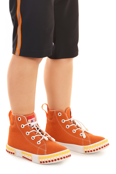 Kiko Kids حذاء قارب للأولاد من Gamel Daily Elastic