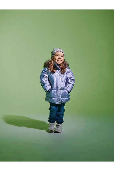 name ıt Name It Hooded Lavender Girl's Coat 13218548