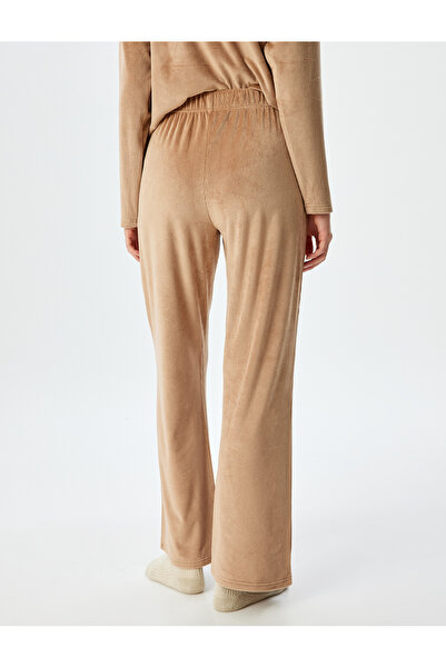 Koton Knitted Corduroy Pajama Bottoms