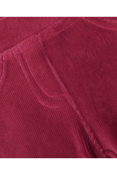 Babyhug Babyhug Cotton Full Length Jeggings Solid Colour - Maroon
