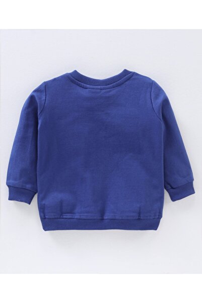 Babyhug Babyhug Full Sleeves Knit Sweatshirts Text & Heart Print Pack Of 2 - Multicolor