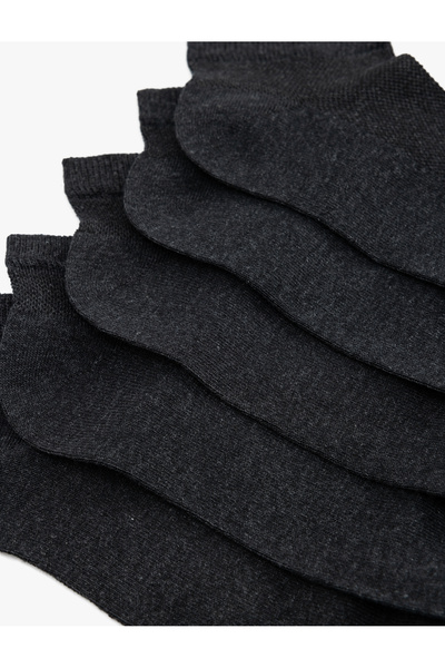 Koton Cotton Blended 5-Piece Booties Socks Set