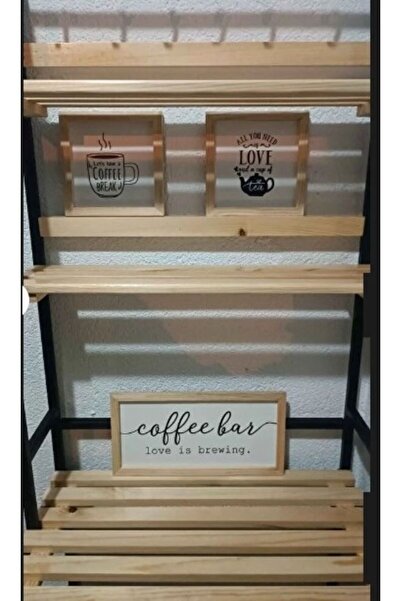 Wooden Factory Κουζίνα, Τσάι, Γωνιά καφέ, Σετ Τραπεζιού Ξύλινο Πλαίσιο