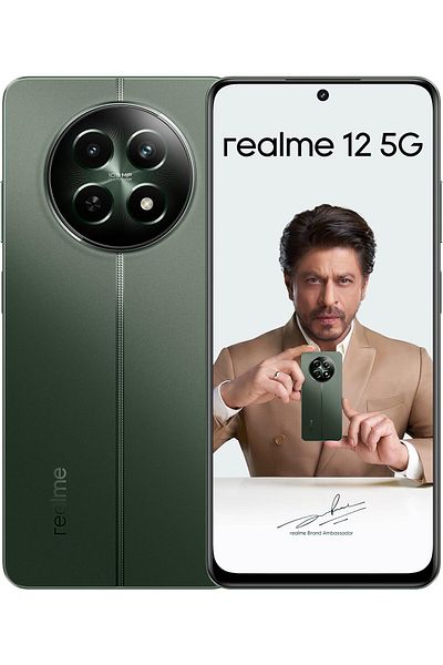 realme 12 5G (Woodland Green 8GB RAM,512GB ROM) | ضمان لمدة 12 شهرًا - إصدار الشرق الأوسط