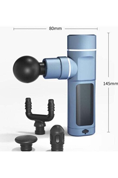 Yelajoy Electric Fascial Muscle Massager for Body Relaxation, Deep Neck Massage, Portable, Light Blue