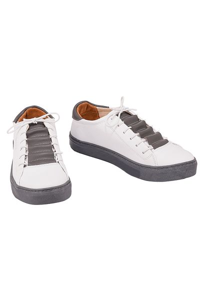 NOOSY Tenis de damă alb gri