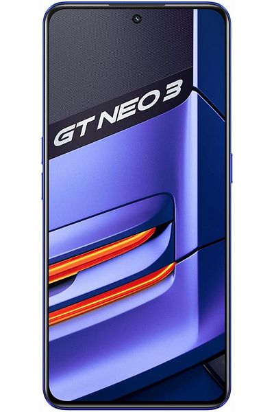 realme GT Neo 3 80W Dual-SIM 256GB ROM + 8GB RAM 5G (Nitro Blue) - International Version