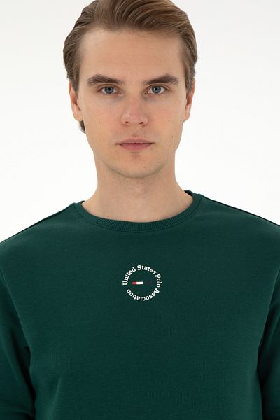 U.S. Polo Assn. Men's Dark Green Sweatshirt 50293436 -Vr079