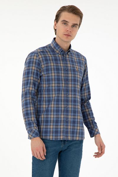 U.S. Polo Assn. Мъжка тениска Saxe с дълъг ръкав 50296811-VR045