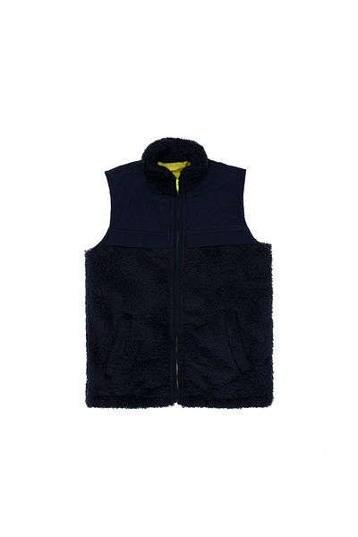 U.S. Polo Assn. Boy's Navy Blue Fleece Vest 50290805 -Vr033