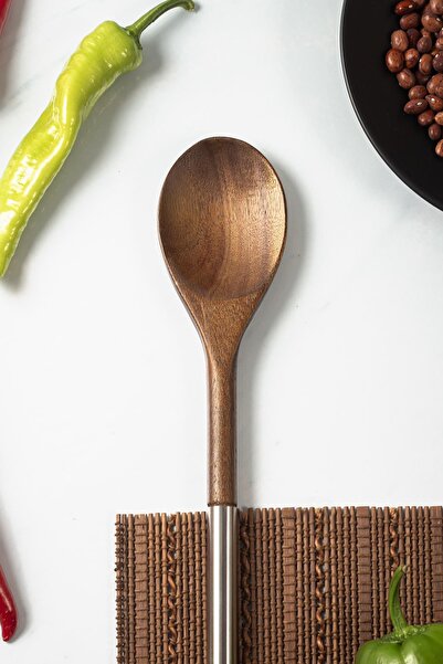 EWs Acacia Serving Spoon & Presentation Spoon