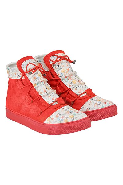 NOOSY Πολύχρωμες γυναικείες μπότες sneaker
