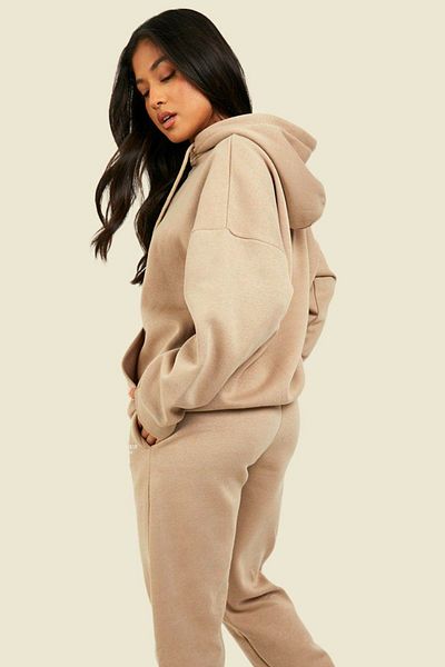 BayBayan Γυναικείο φούτερ Oversize Loose Fit με 3 κλωστές