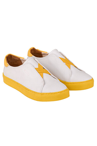 NOOSY Біло-жовті жіночі кросівки