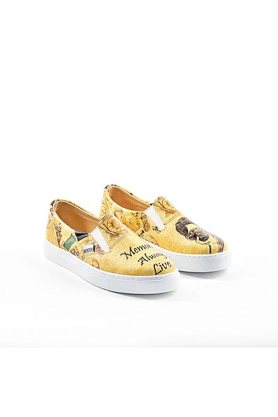 NOOSY Tenis de damă cu imprimeu colorat